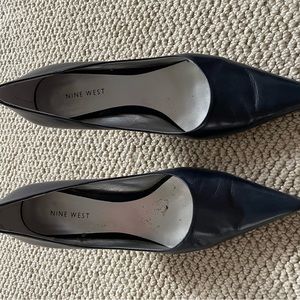 Navy Nine West Pumps size 8